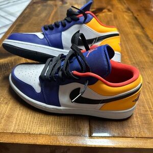 Colorful Low-Top Sneakers